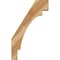 Ekena Millwork 6"W x 20"D x 32"H Merced Rough Sawn Knee Brace, Western Red Cedar BRC06X20X32MRC00RWR - alternate 2